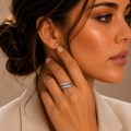 Luna Wrap Pavé Ring