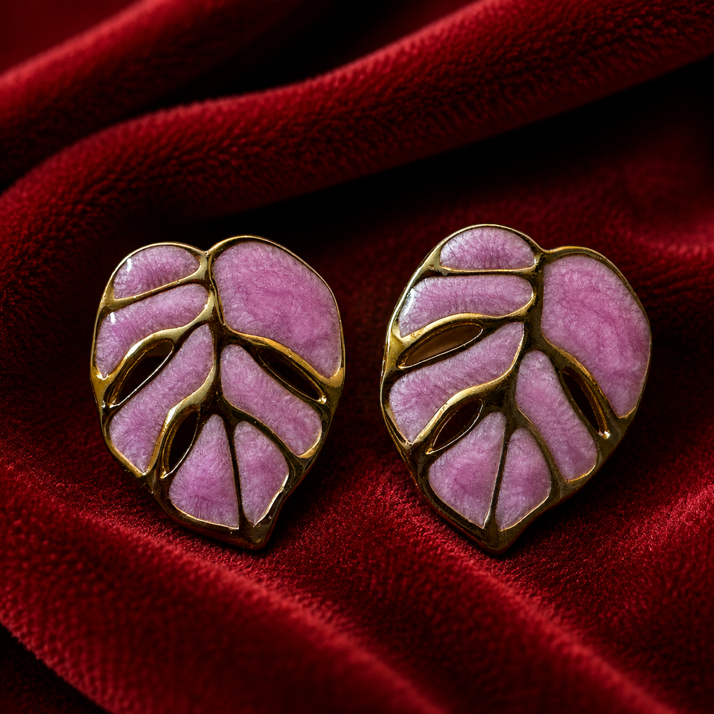 Aurora Dual-Tone Teardrop Earrings