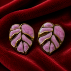 Aurora Dual-Tone Teardrop Earrings