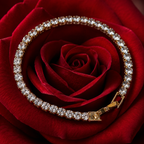 Celeste Radiance Tennis Bracelet